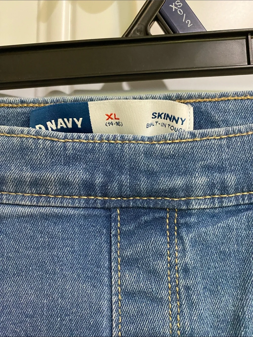 Old Navy Blue Girls Stretch Skinny Jeans